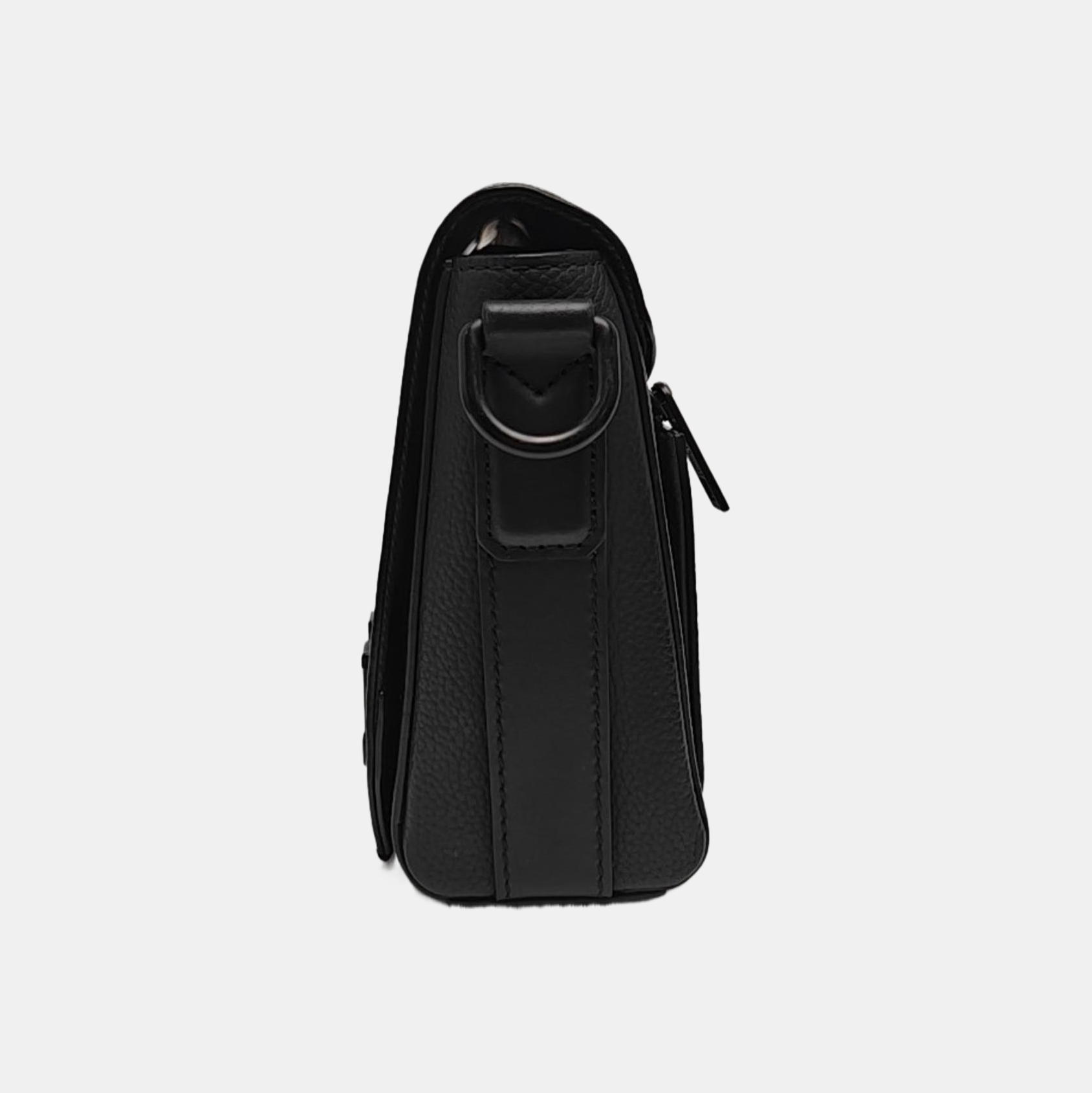MESSENGER VOYAGE Calfskin Black
