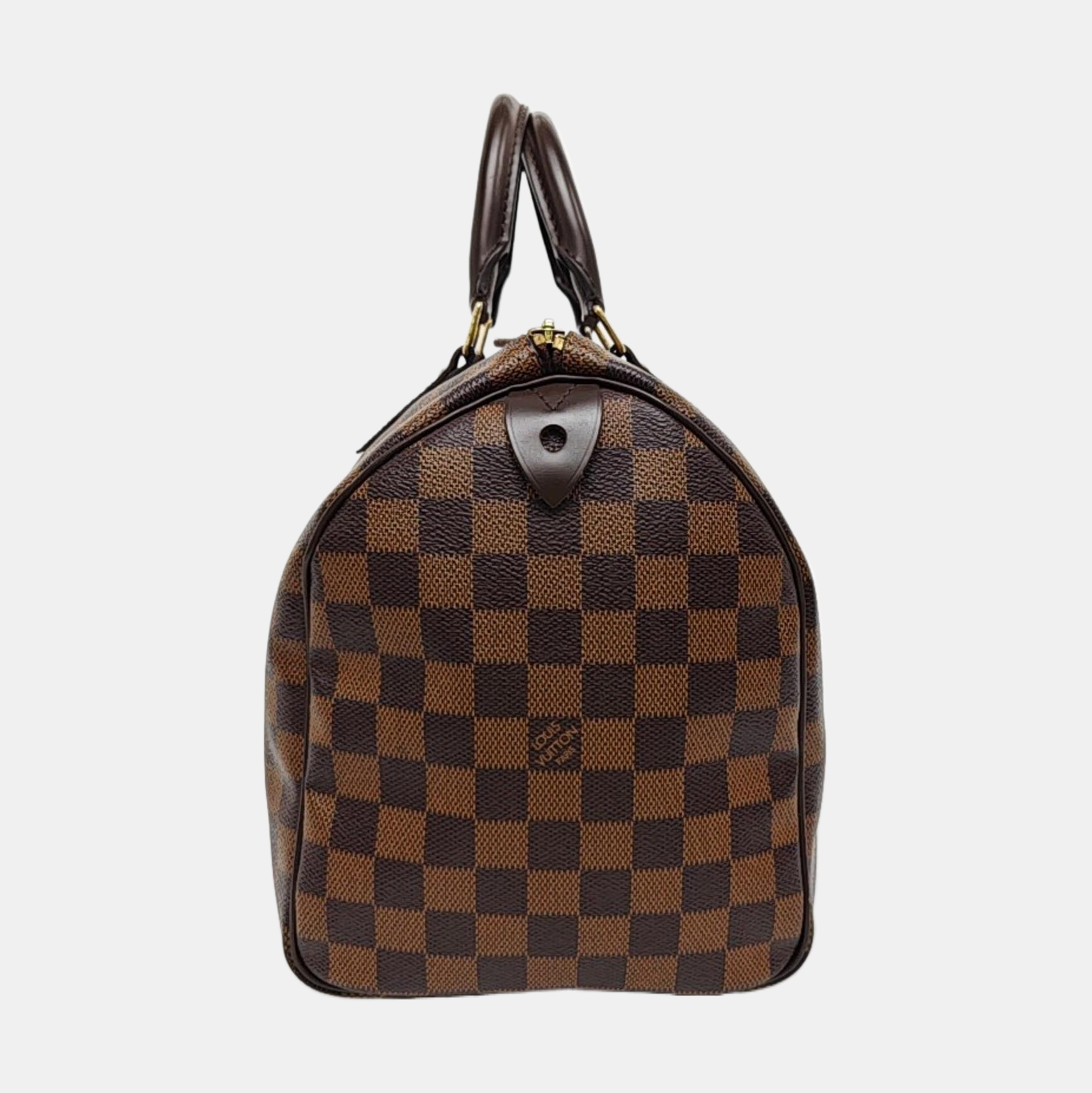 SPEEDY 30 Damier Ebene Coated Canvas Brown