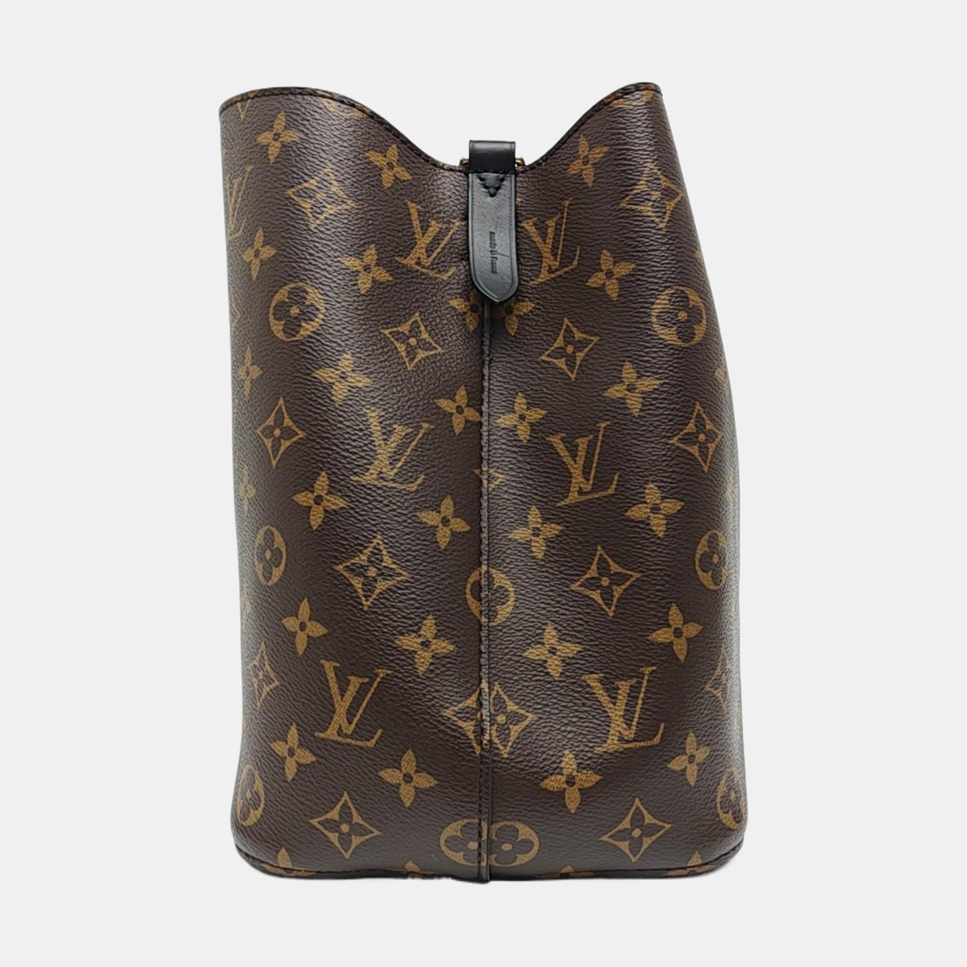 NÉONOÉ MM Monogram Coated Canvas Brown