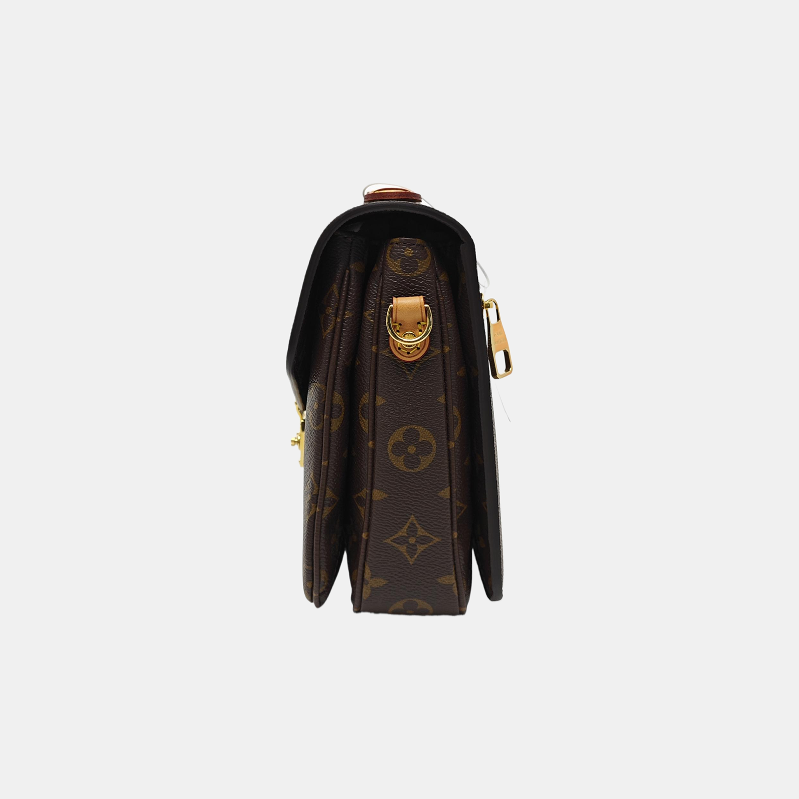 MÉTIS MM Monogram Coated Canvas Brown