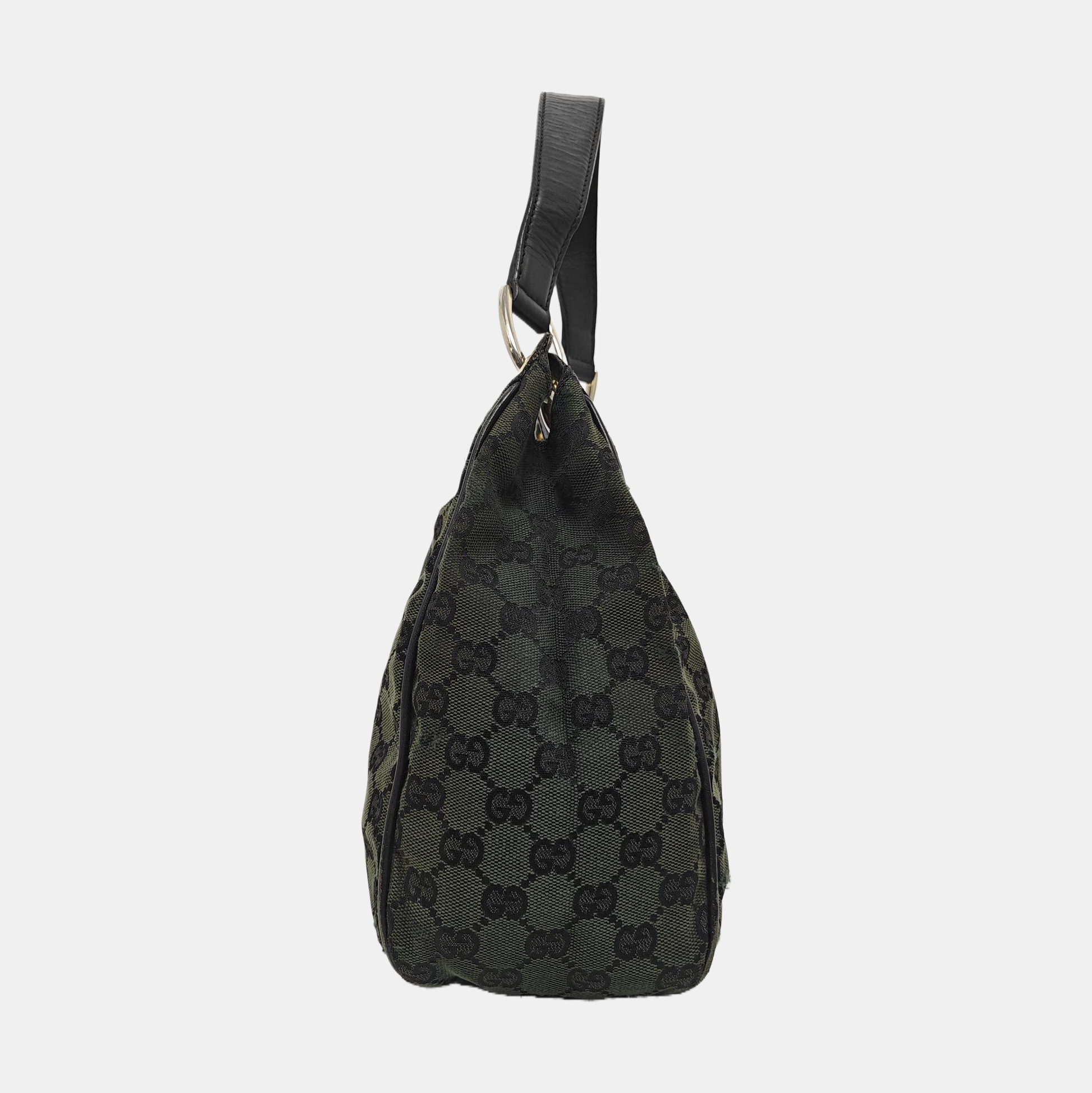 Monogram Canvas Top Handle Bag Green