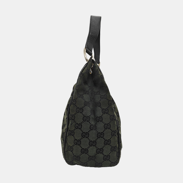 Monogram Canvas Top Handle Bag Green