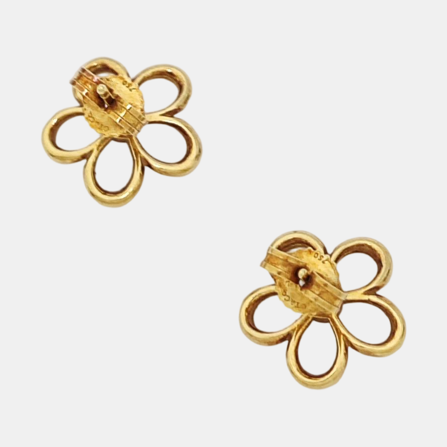 18k Rose Gold Stud Earrings