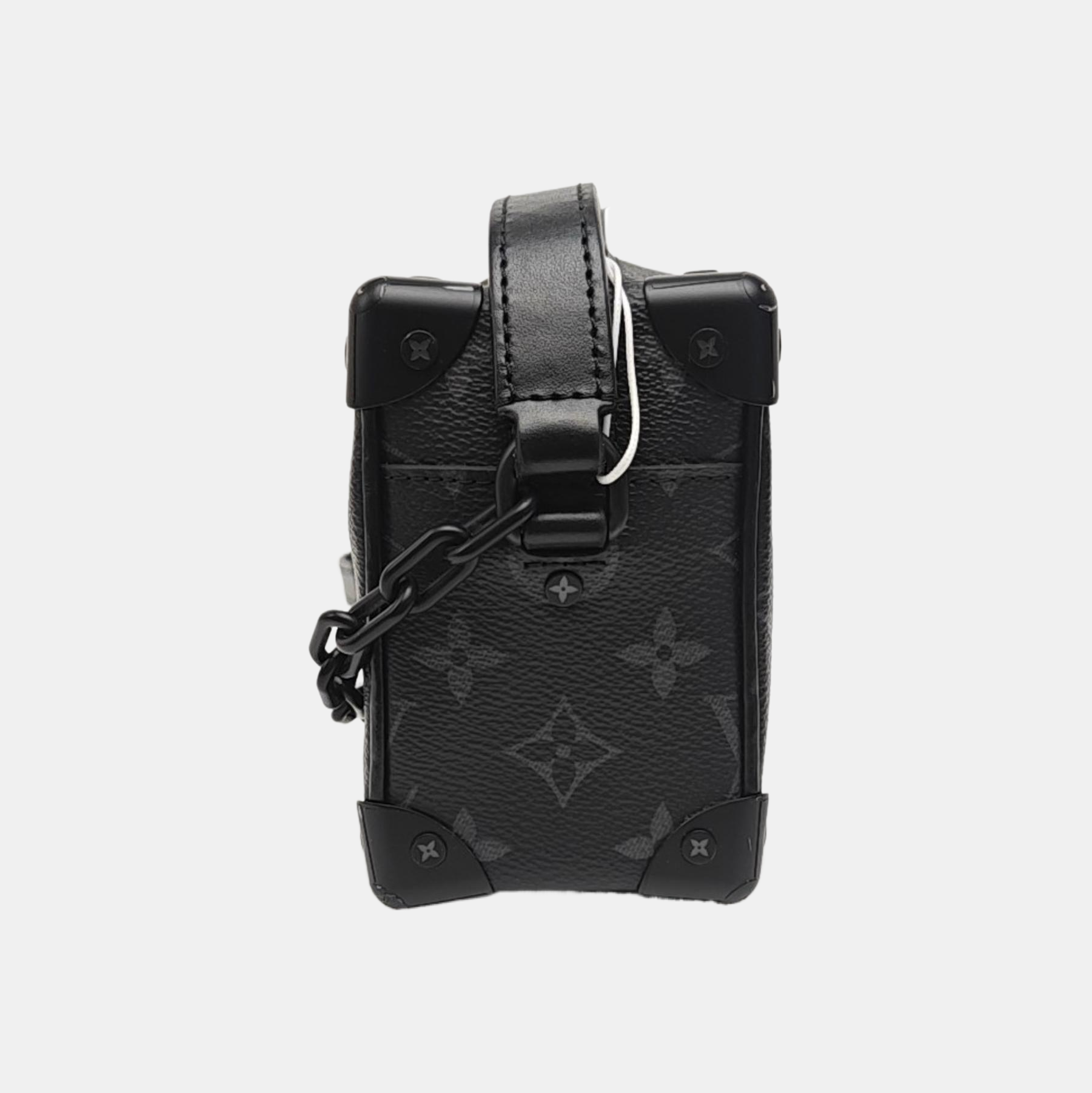 SOFT TRUNK Mini Monogram Coated Canvas Black