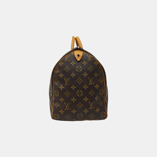 SPEEDY 40 Monogram Coated Canvas Brown