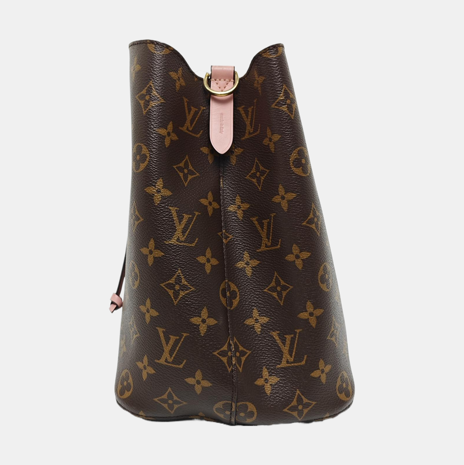 NÉONOÉ MM Monogram Coated Canvas Brown