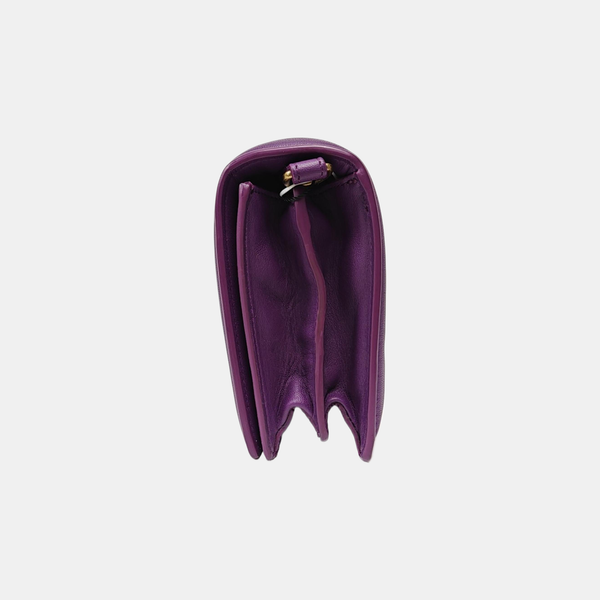 Olimpia Knot Lambskin Purple