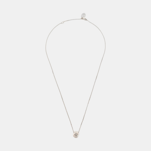 CARTIER D'AMOUR 18k White Gold Silver Necklace