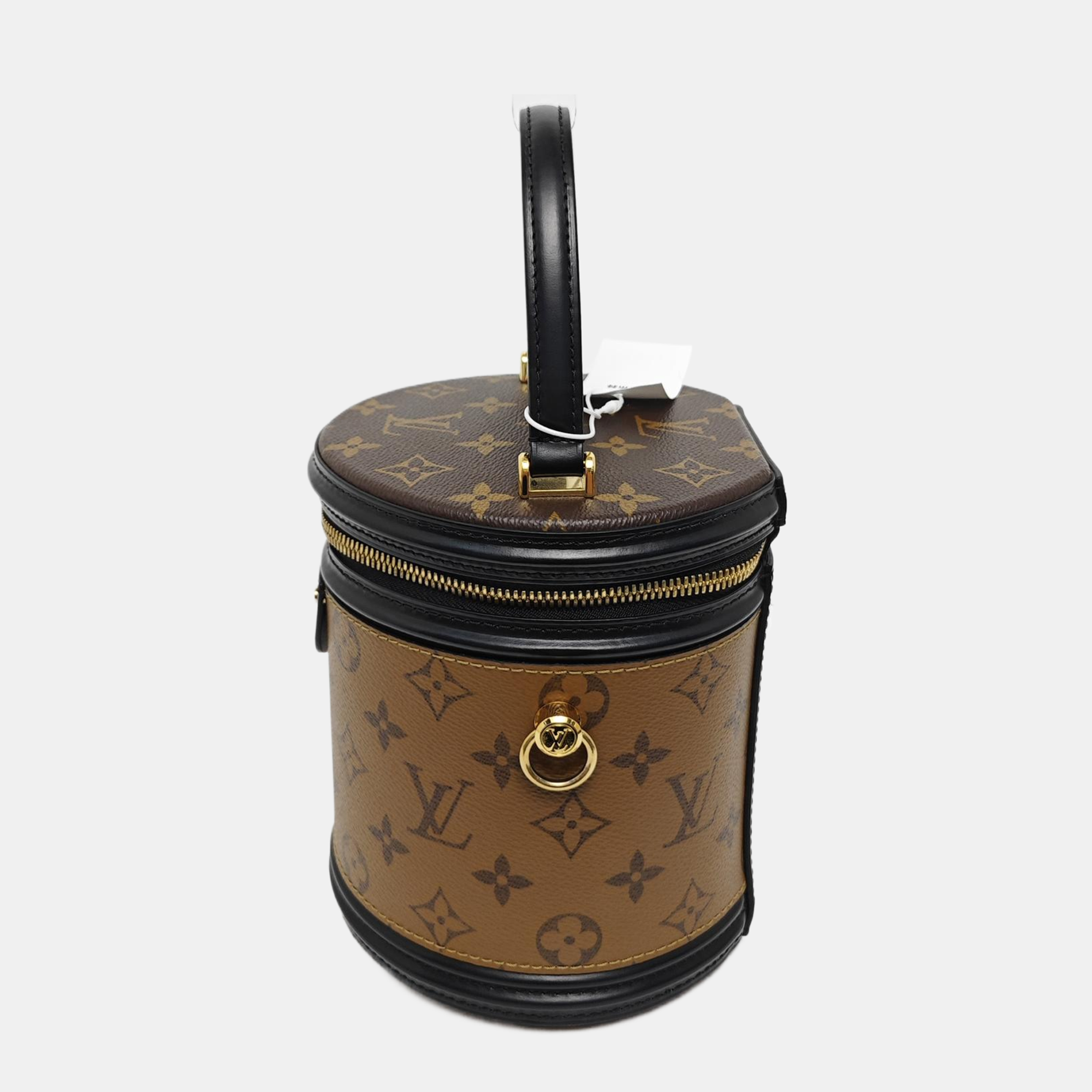 CANNES PM Monogram Coated Canvas Brown