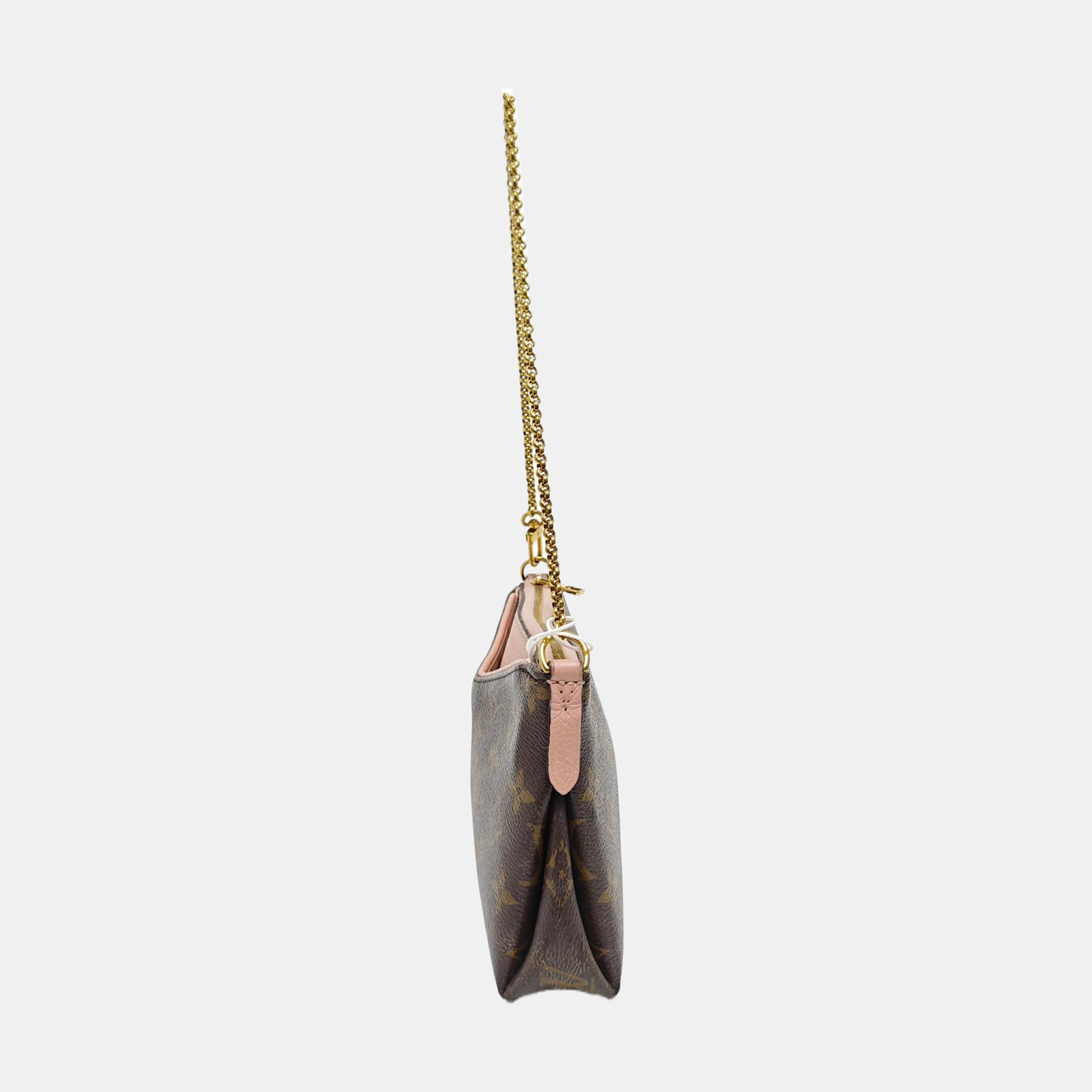 PALLAS BB Monogram Coated Canvas Brown