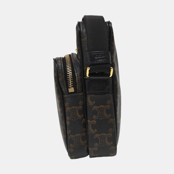 TRIOMPHE CANVAS Mini Coated Canvas Black