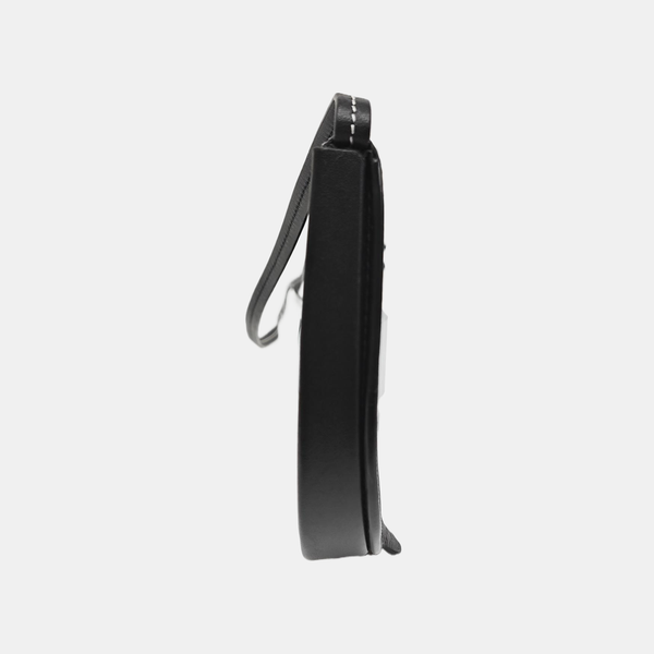 Heel Small Calfskin Black