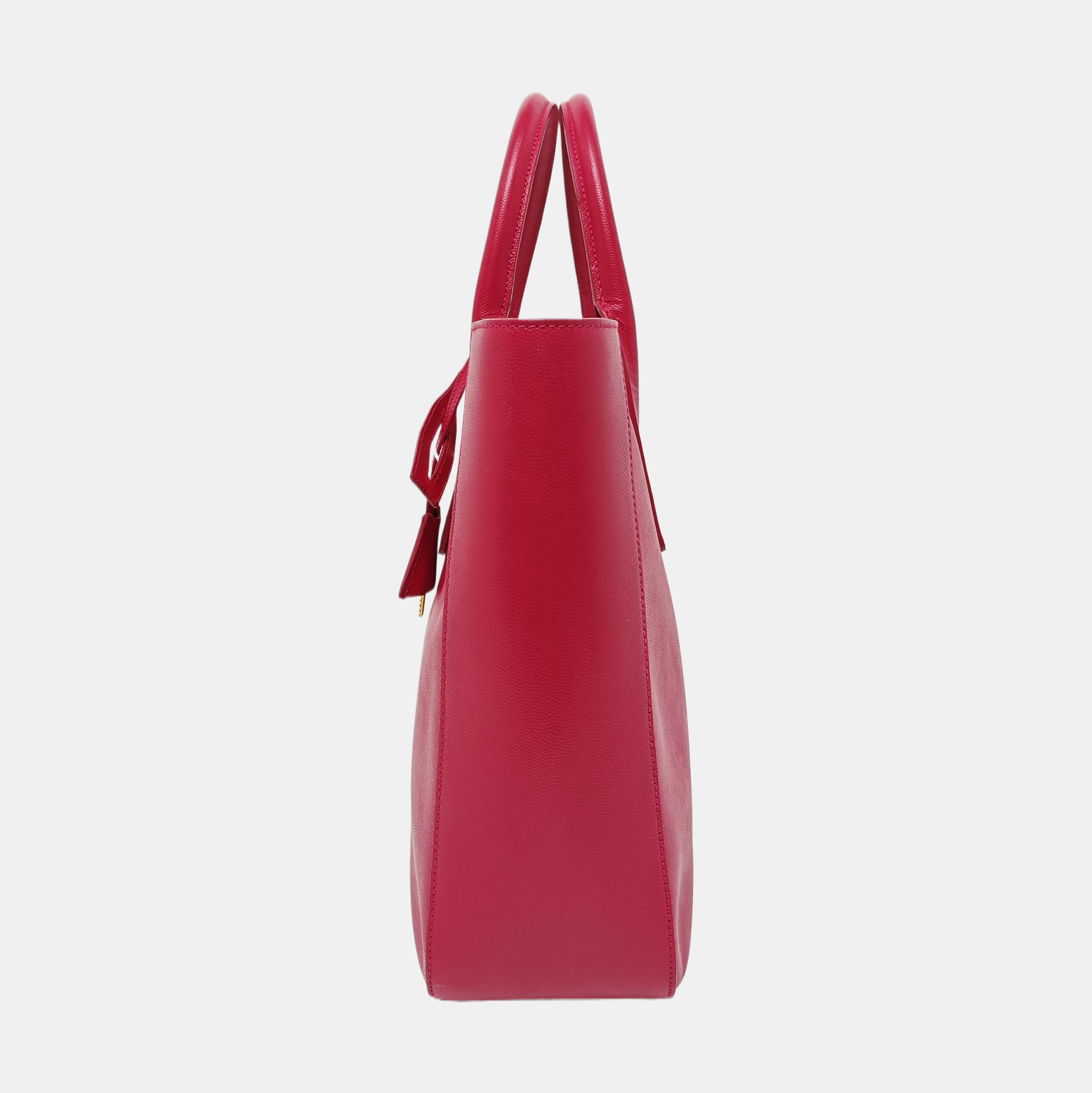 Calfskin Shoulder Bag Red