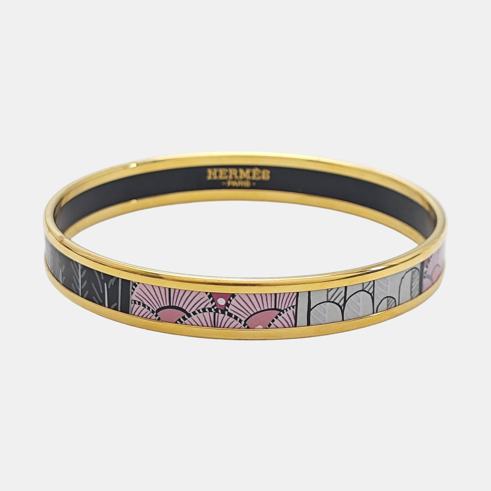 Email Metal Gold Bangle