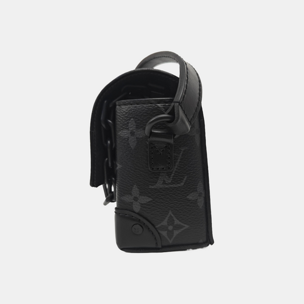 STEAMER Mini Monogram Coated Canvas Black