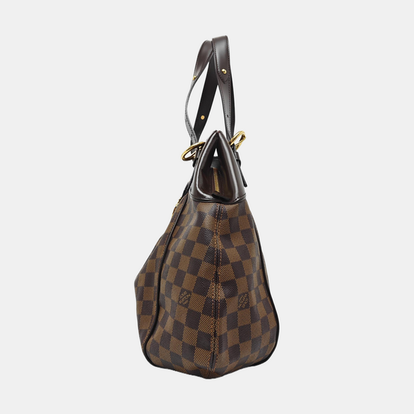 SISTINA GM Damier Ebene Coated Canvas Brown