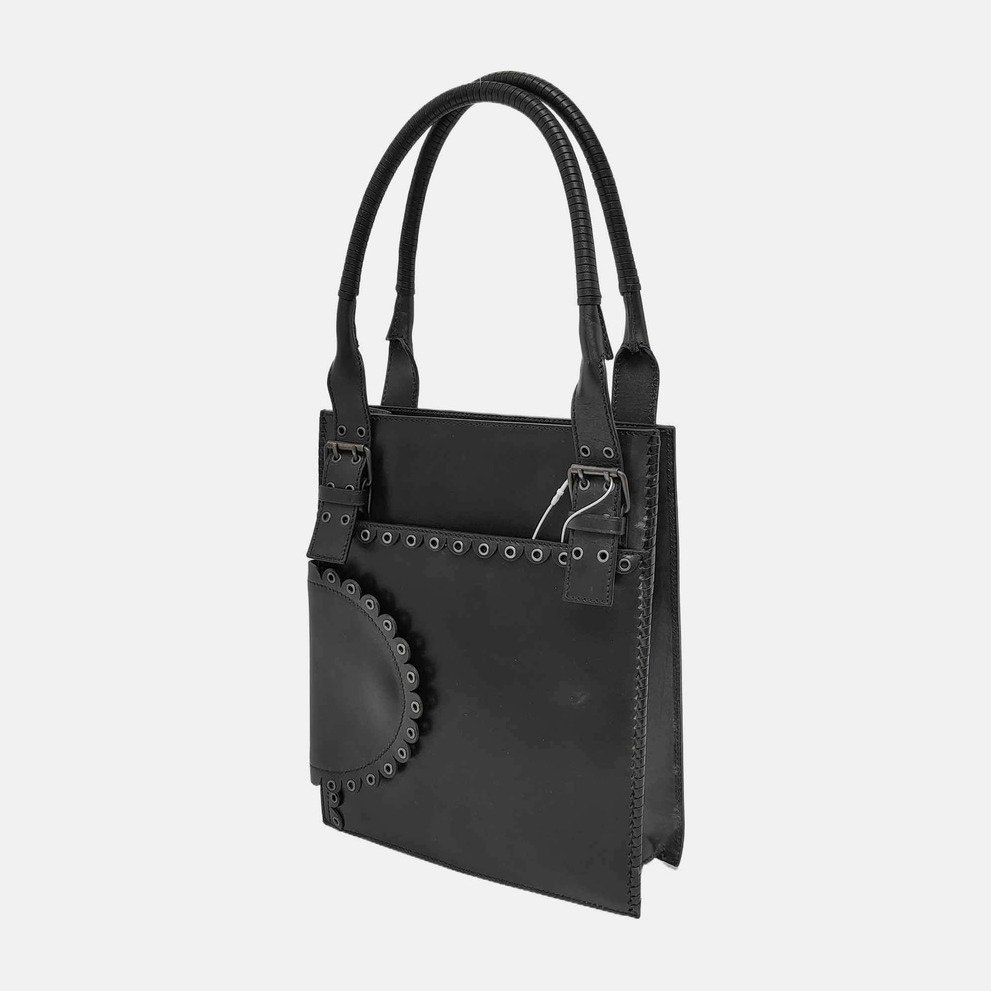 Calfskin Tote Bag Black
