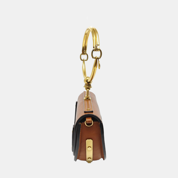 Nile Small Calfskin Brown