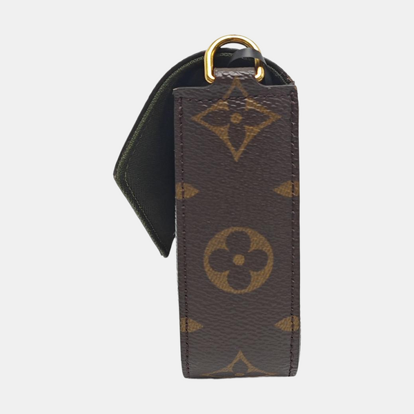 FÉLICIE Monogram Coated Canvas Brown