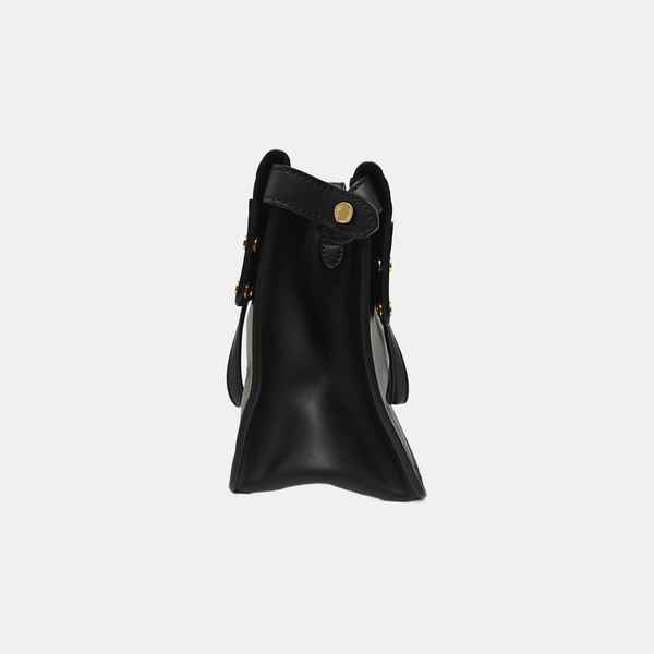 Flip Medium Calfskin Black