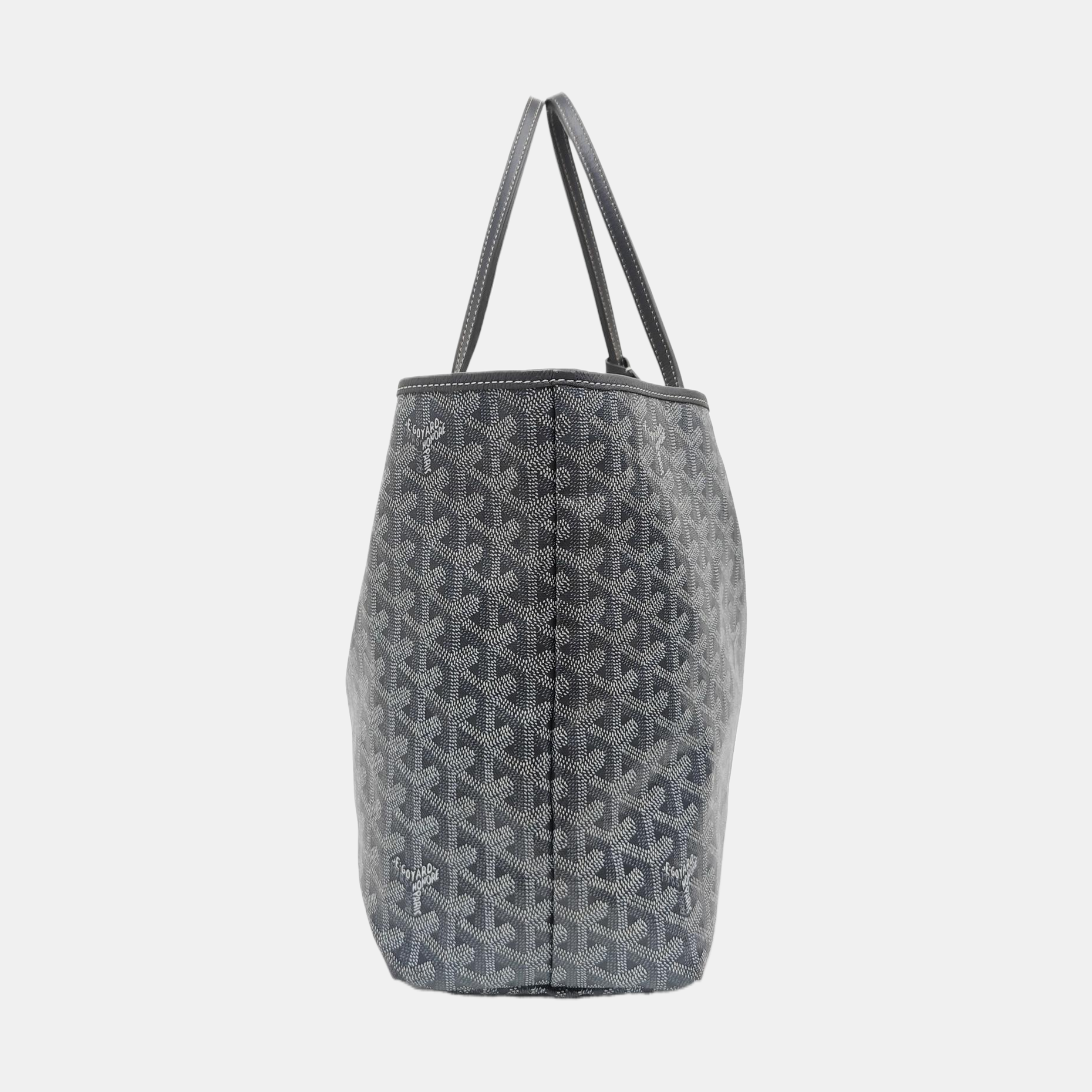 Saint Louis PM Coated Canvas Gray