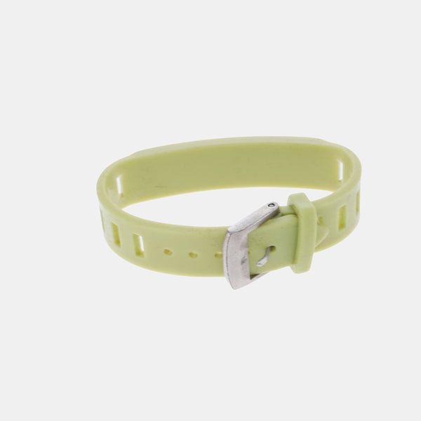 Synthetic Material Yellow Bracelet