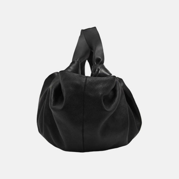 Calfskin Shoulder Bag Black