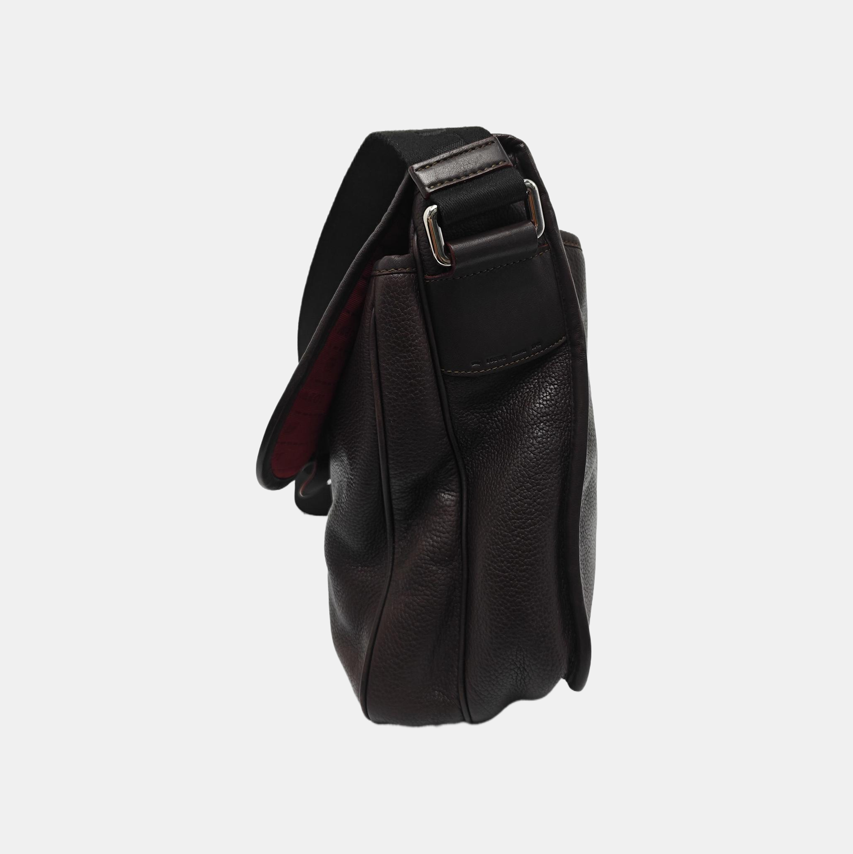 Calfskin Shoulder Bag Brown
