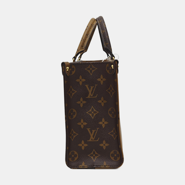 ONTHEGO PM Monogram Coated Canvas Brown