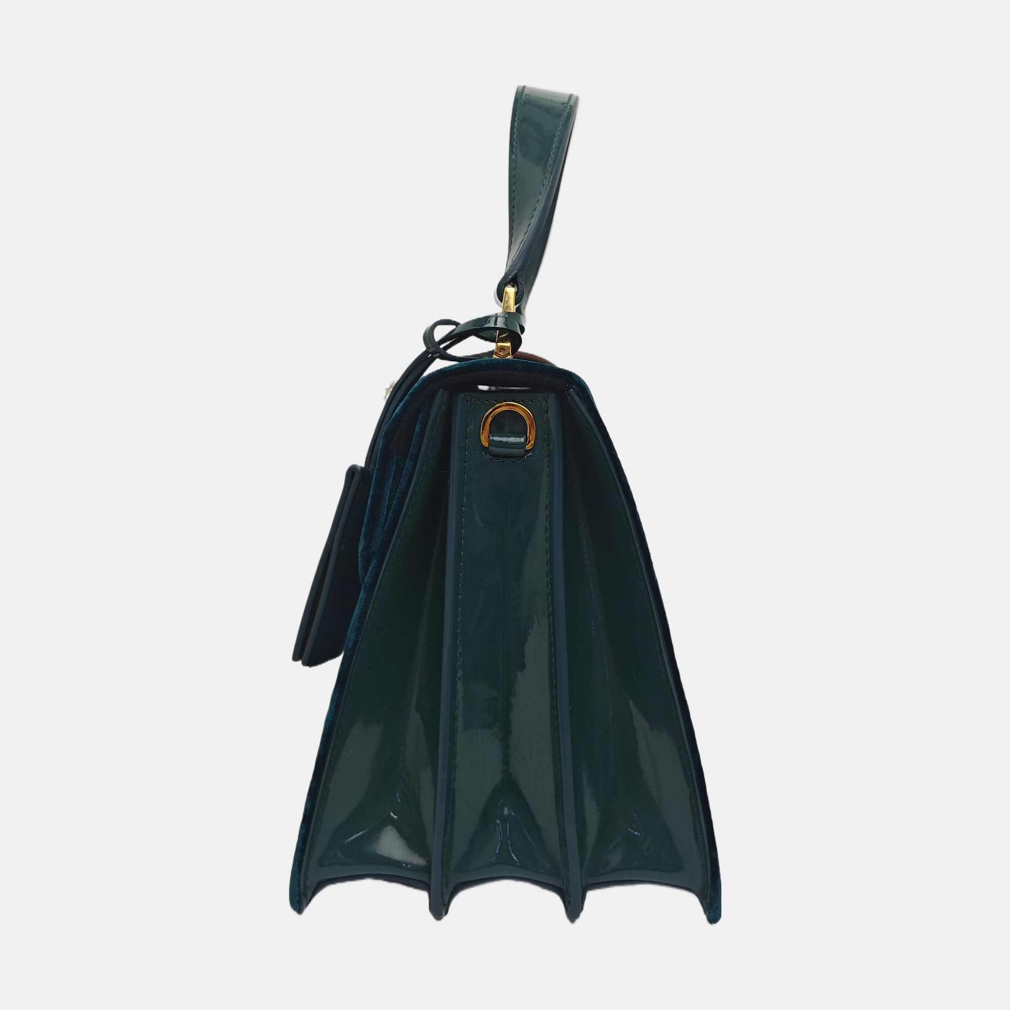 Miu Lady Velvet Green