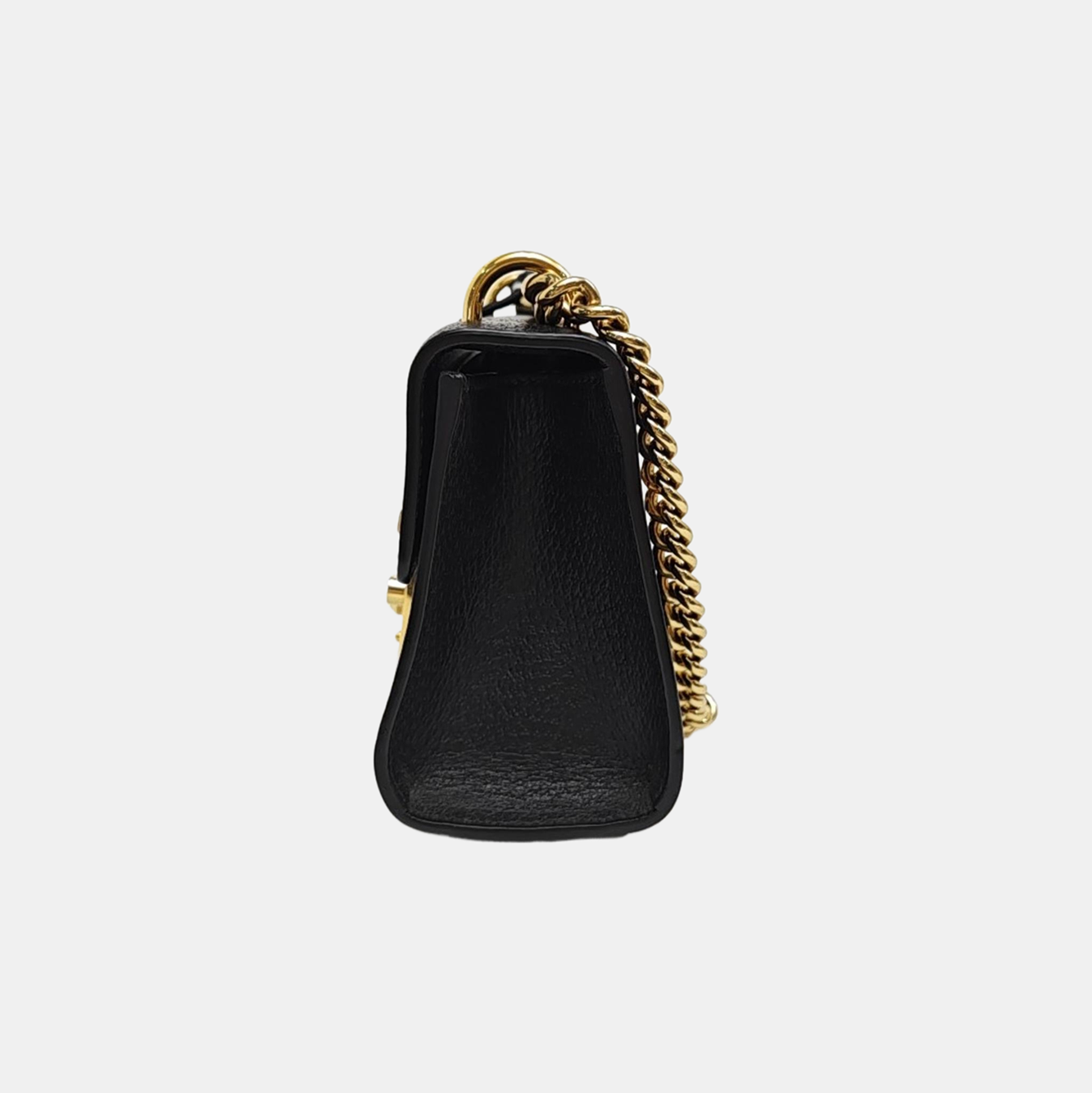 Padlock Small Calfskin Black