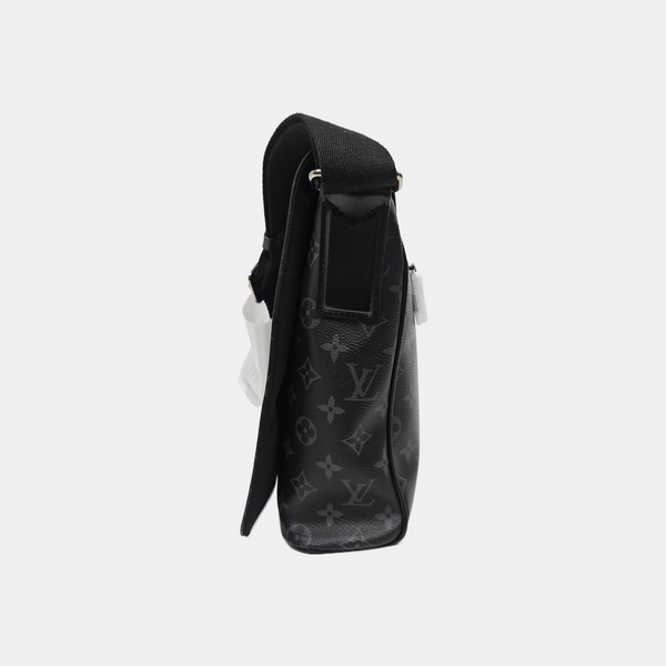 DISTRICT MM Monogram Coated Canvas Black