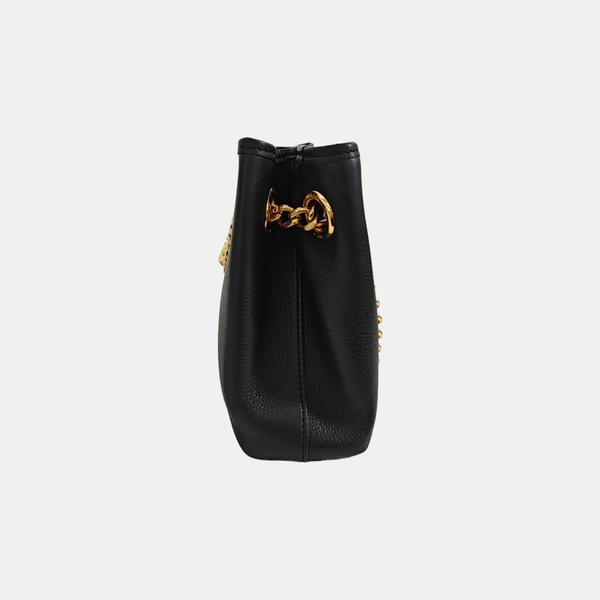Calfskin Shoulder Bag Black