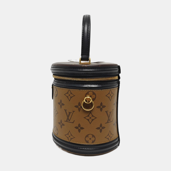 CANNES PM Monogram Coated Canvas Brown