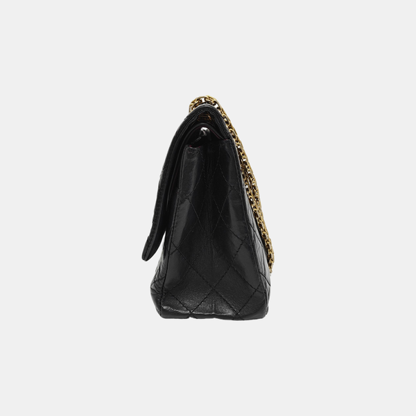2.55 227 (jumbo) Quilted Calfskin Black