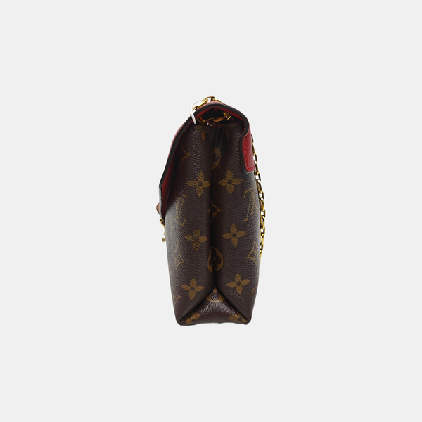 PALLAS BB Monogram Coated Canvas Brown