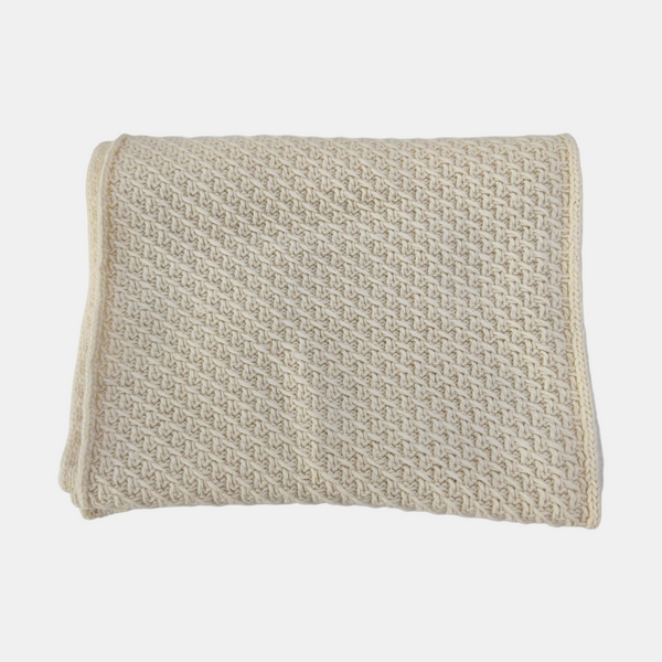 Cashmere Scarf White