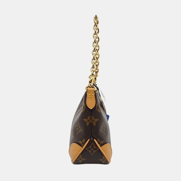 BOULOGNE Nano Monogram Coated Canvas Brown