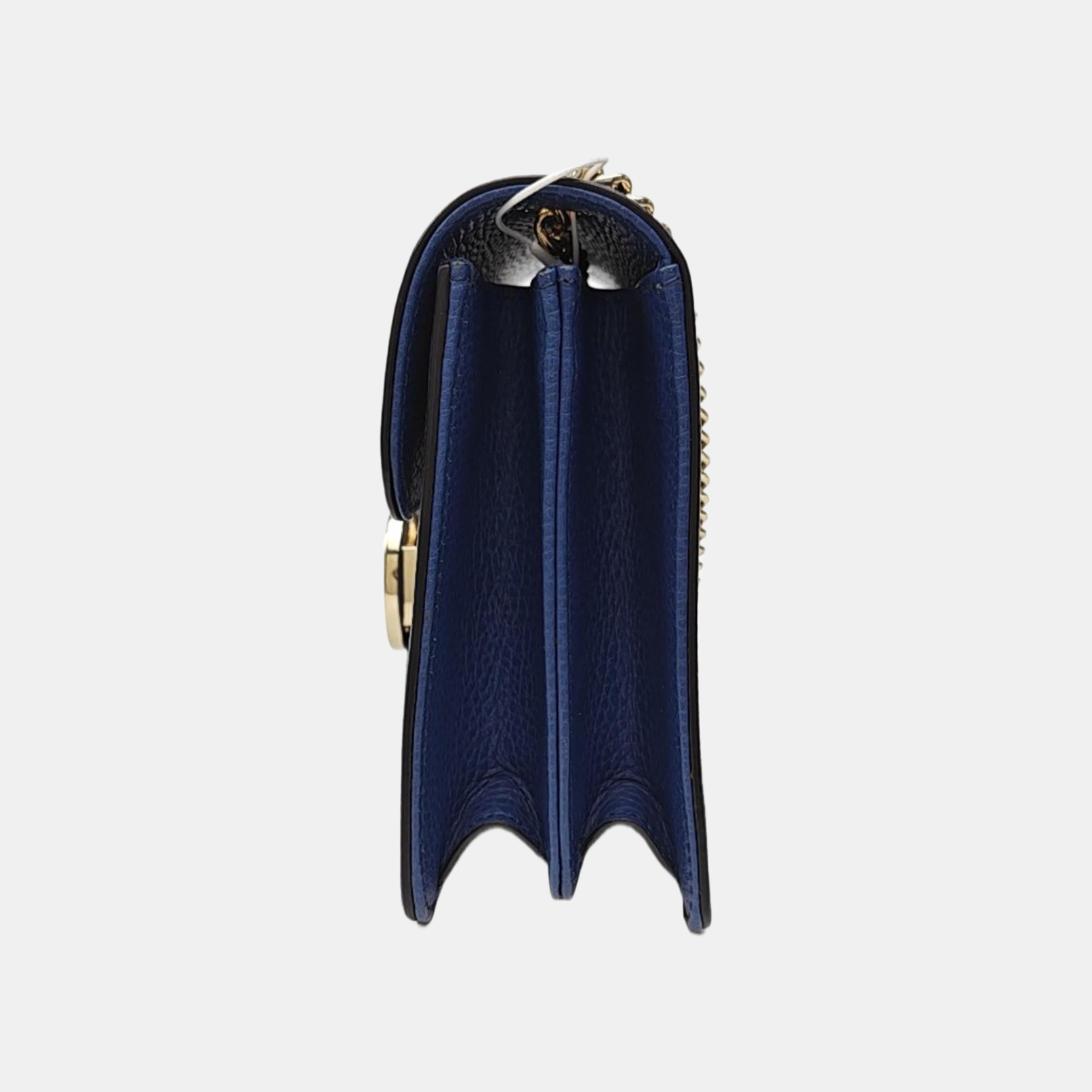 Interlocking G Small Calfskin Blue