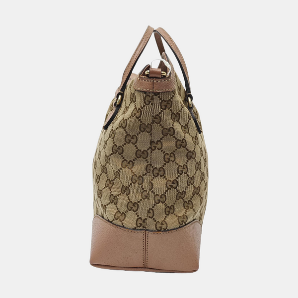 Jockey Monogram Canvas Beige
