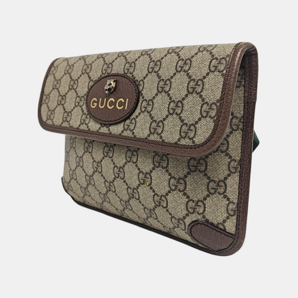 Neo Vintage Monogram Coated Canvas Beige
