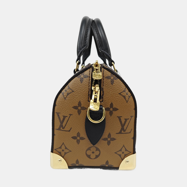 SPEEDY TRUNK 20 Monogram Coated Canvas Brown