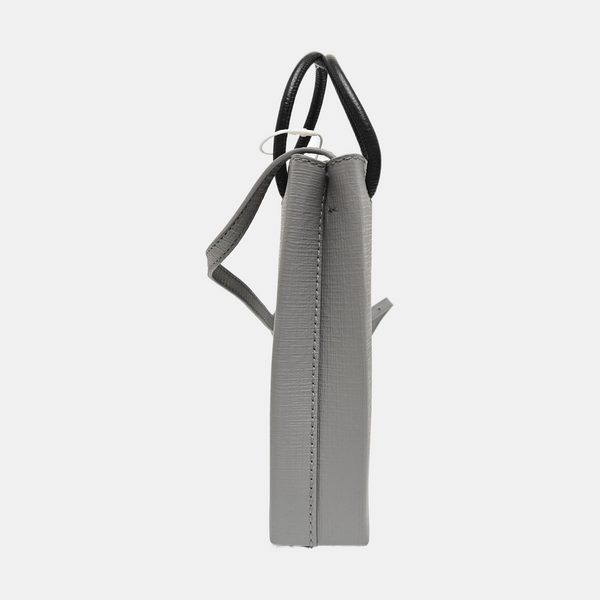 Shopping Bag Calfskin Gray