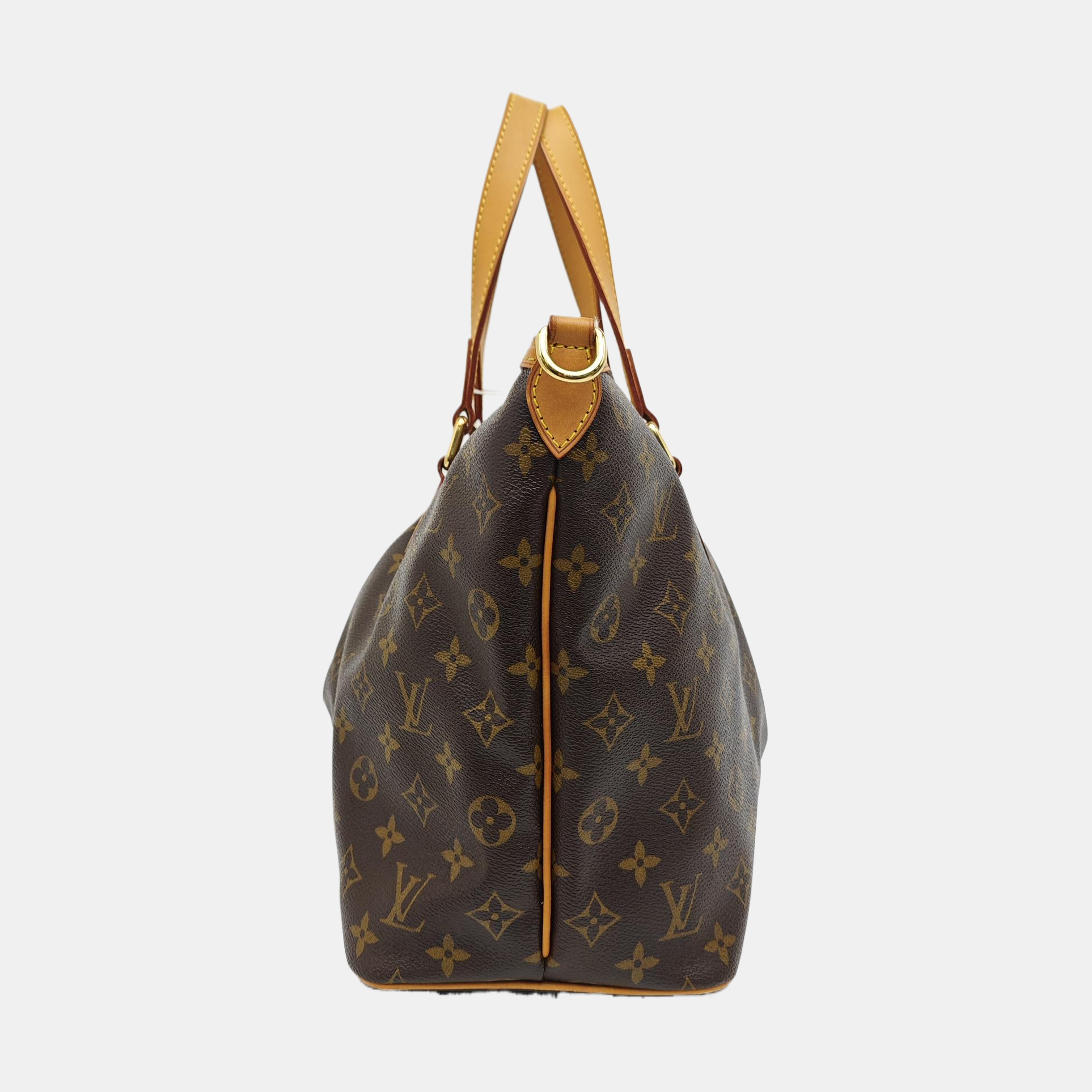 PALERMO PM Monogram Coated Canvas Brown