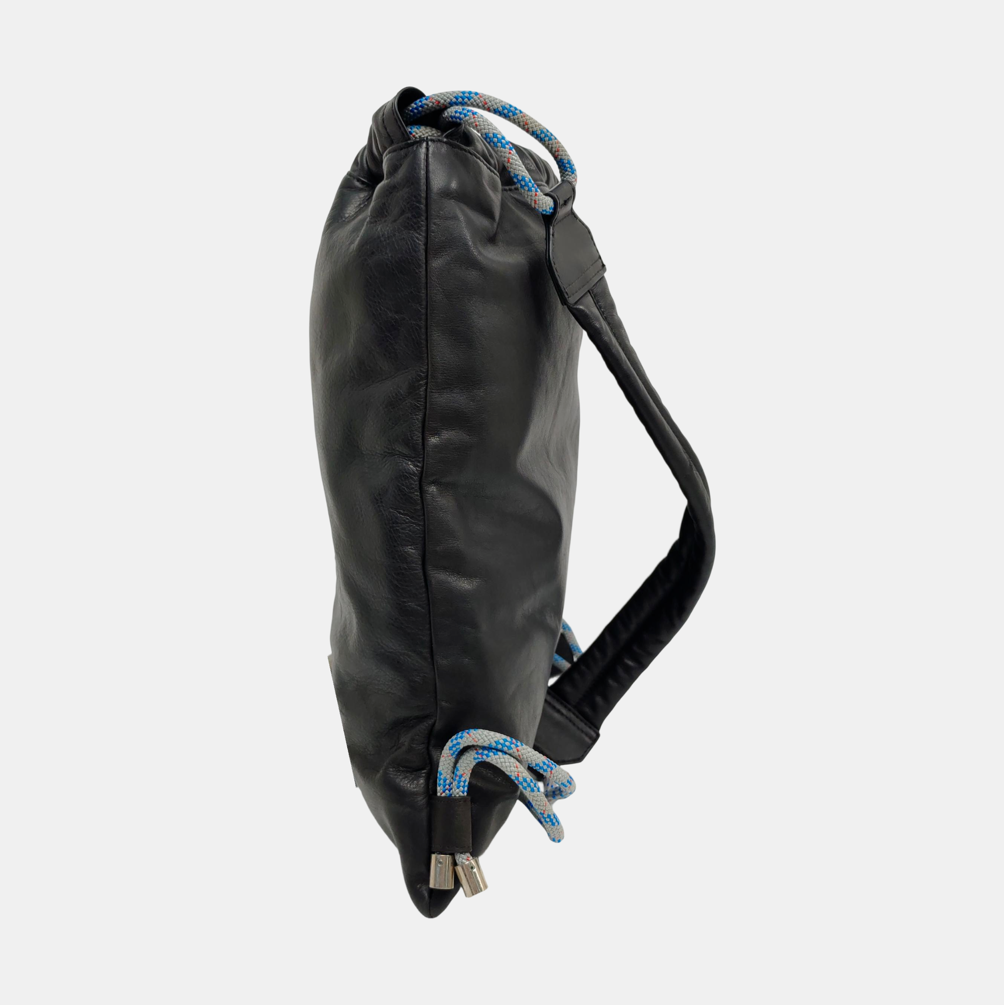 Leather Backpack Black