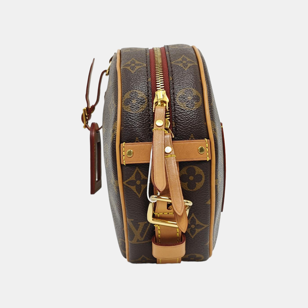 BOITE CHAPEAU MM Monogram Coated Canvas Brown