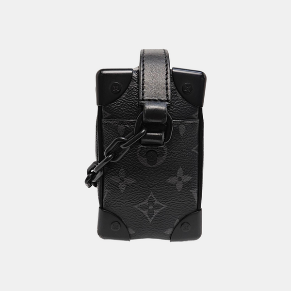 SOFT TRUNK Mini Monogram Coated Canvas Black
