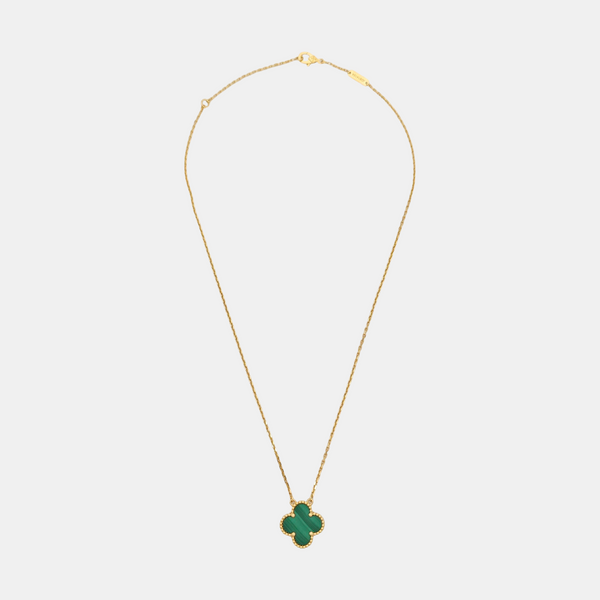 Vintage Alhambra 18k Gold Necklace