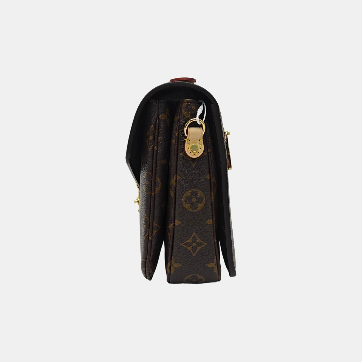 MÉTIS MM Monogram Coated Canvas Brown