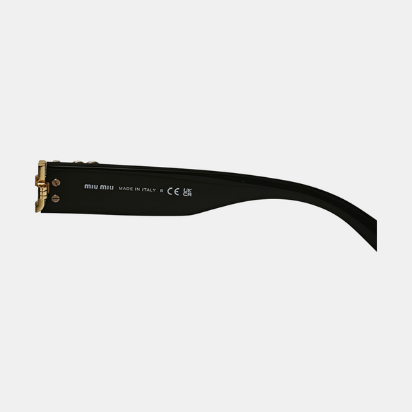 Synthetic Eyeglasses Black